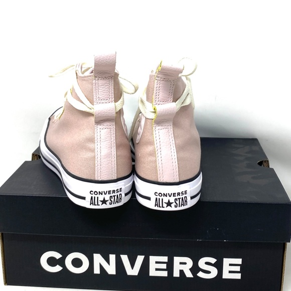 Converse Ctas High Top Casual Sneakers Women's Skate Stone Mauve Canvas A05064F - Picture 6 of 11